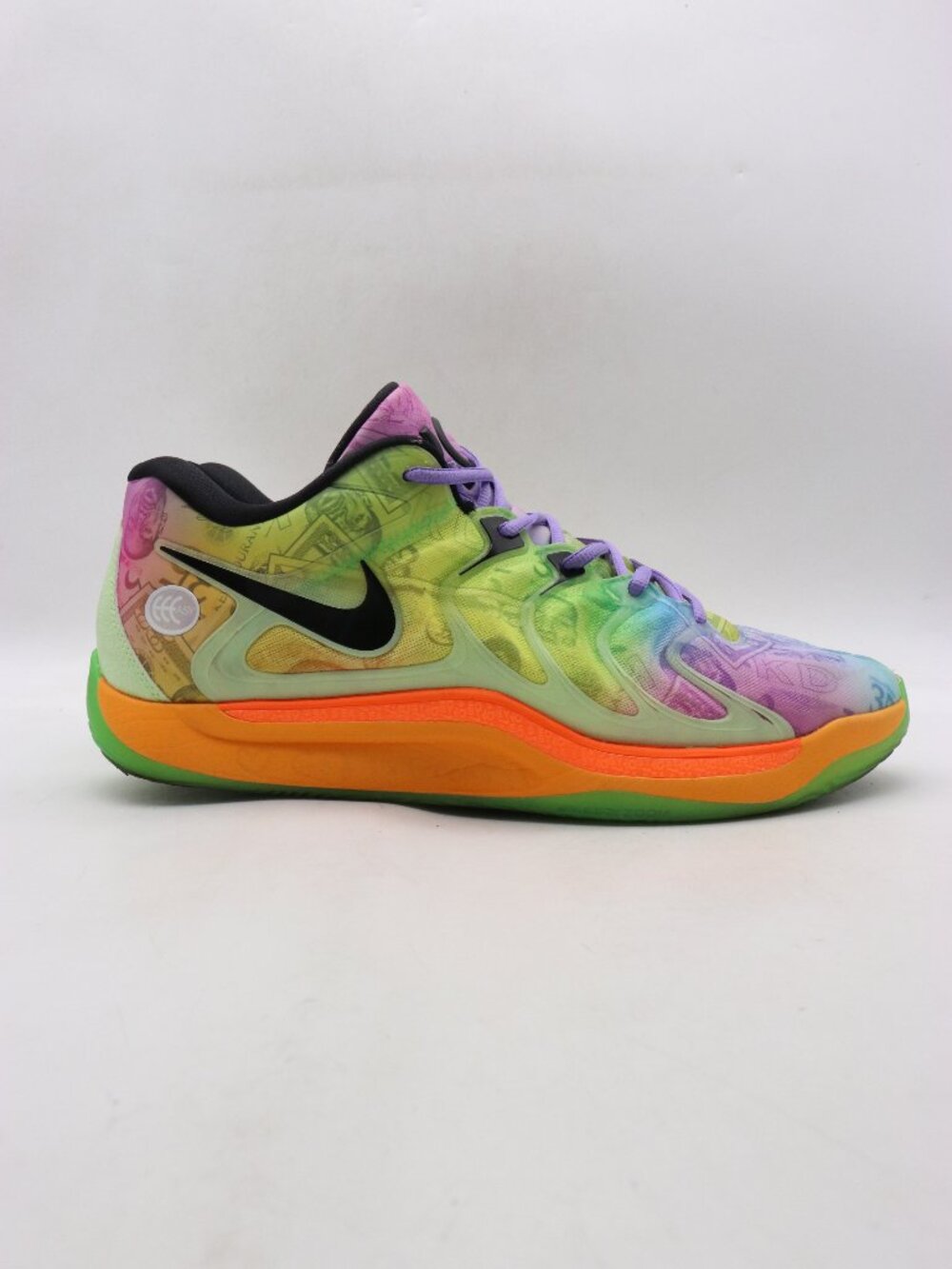 Nike KD17 'What The All Star Easy Money' Men's Size 14 Volt Sneakers HF1811-700